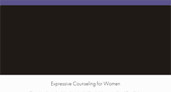 Desktop Screenshot of expressivecounseling.com