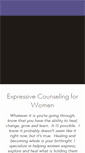 Mobile Screenshot of expressivecounseling.com